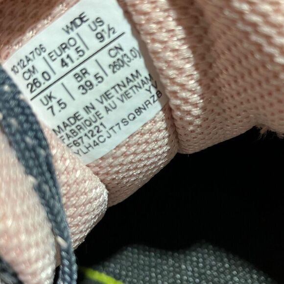 ASICS Women's 9.5 Wide Grey Gel-Venture 8 Running Shoes‎ 1012A706 Orange Pink - Picture 4 of 12